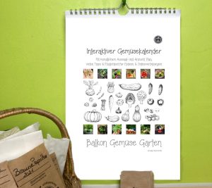 Gemüsekalender und Journal